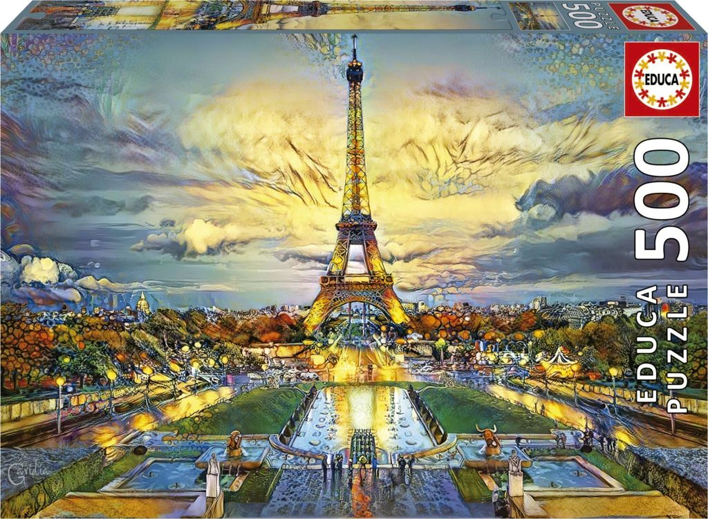 EDUCA Eiffelturm Puzzle 500 Teile