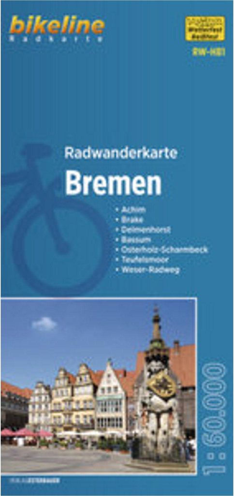 Radwanderkarte Bremen RW-HB1