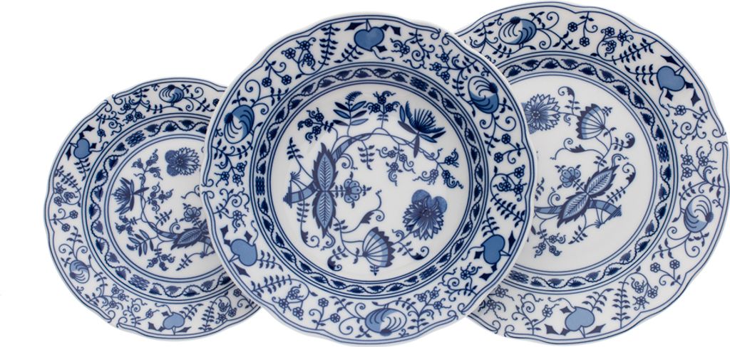 Tellerset, Karlsbader Porzellan Leander Meadows, Mary-Anne Produktbild 