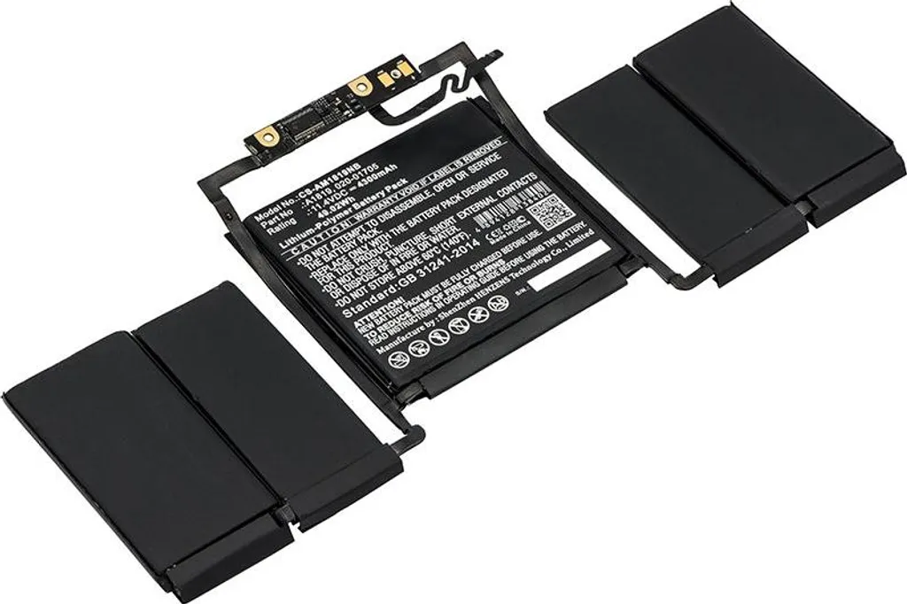 Batterie MacBook Pro 13 A1706 Touch Bar pour Travailler en Mobilité