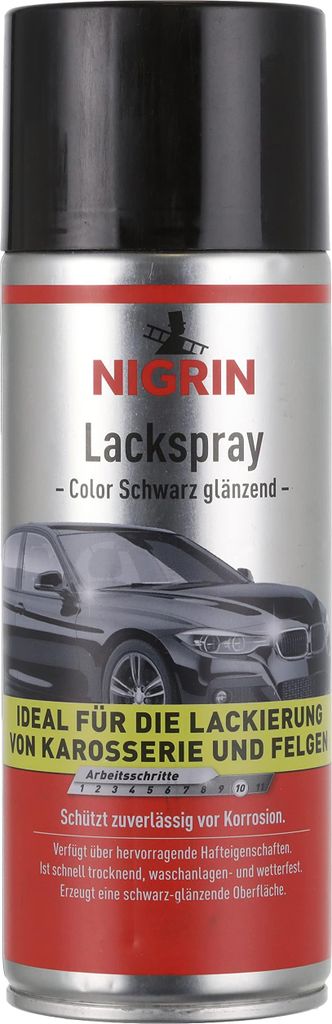 Barva ve spreji Plechovka ve spreji černá lesklá 400ml Obrázek produktu 