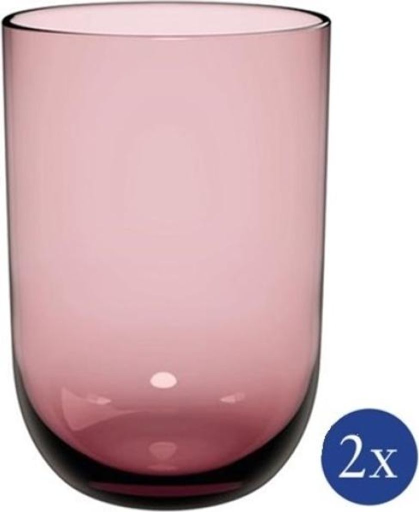 Villeroy & Boch Longdrinkgläser-Set Like DH 80x12.10 cm lila
