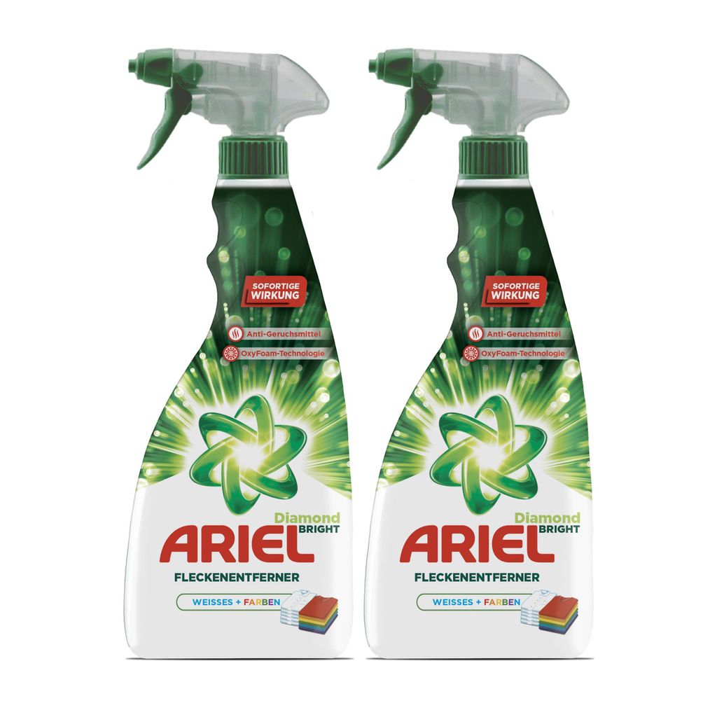 Ariel Fleckenentferner Spray 750ml zur Vorbehandlung (2er Pack)