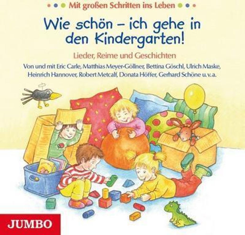 Wie schön - ich gehe in den Kindergarten!/CD