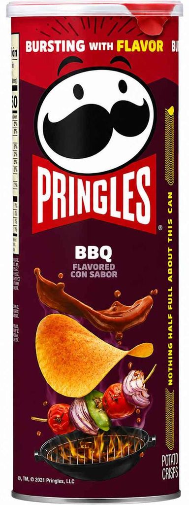 Pringles BBQ (paquet individuel de 158 g) Image du produit 