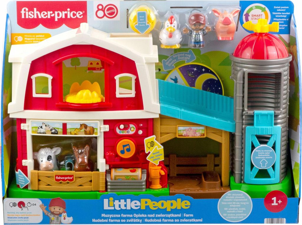 Fisher-Price. Little People. JGX10 Ferme musicale. Ensemble Image du produit 