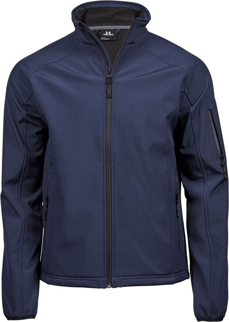 Tee Jays Herren Softshell Jacke Performance BC3326 (XL) (Marineblau)