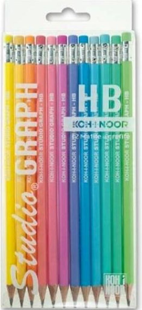 Koh-I-Noor Ast. 12 matite grafite HB Studio GRAPH Immagine del prodotto 