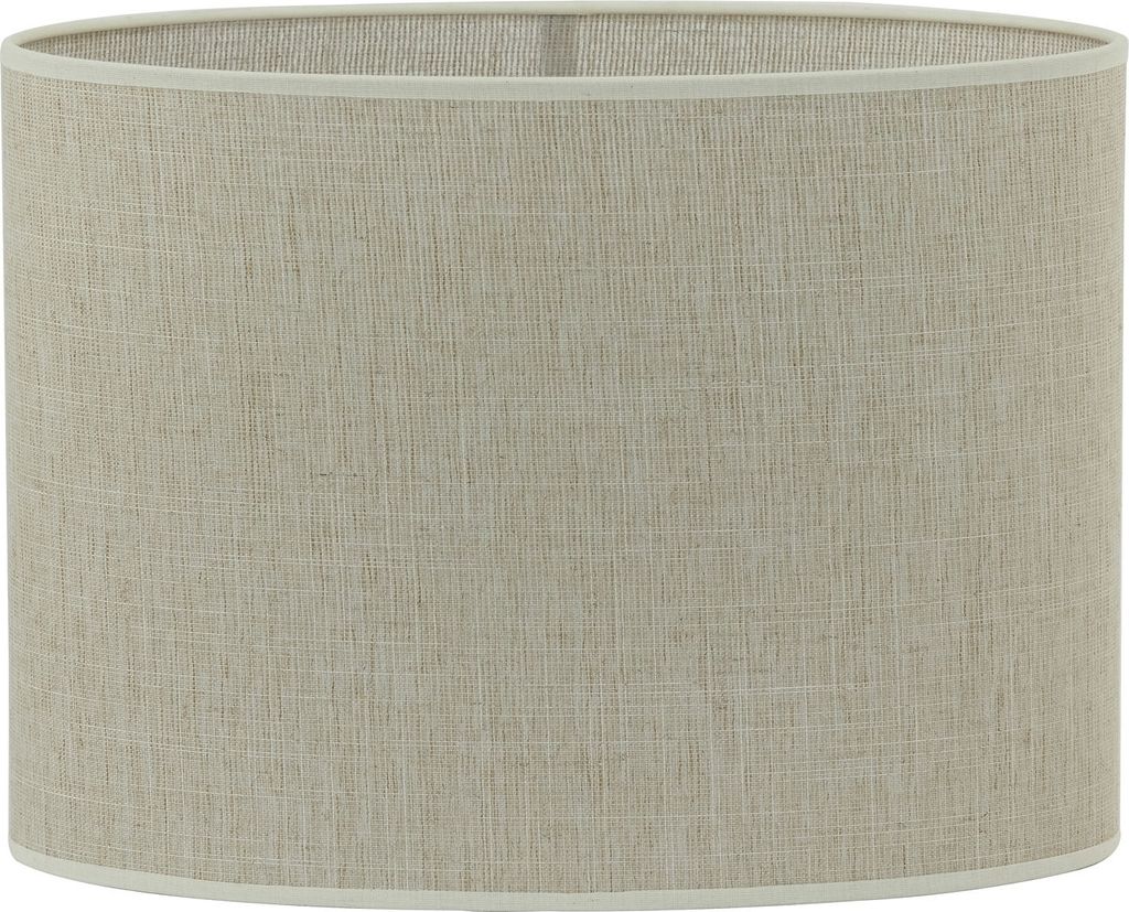 Light & Living - Lampenschirm Oval Breska - Perle Weiß - Produktbild 