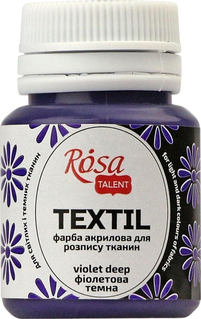 Rosa Talent Farba na látky Violet Deep (33) 20 ml 1 ks Obrázok produktu 