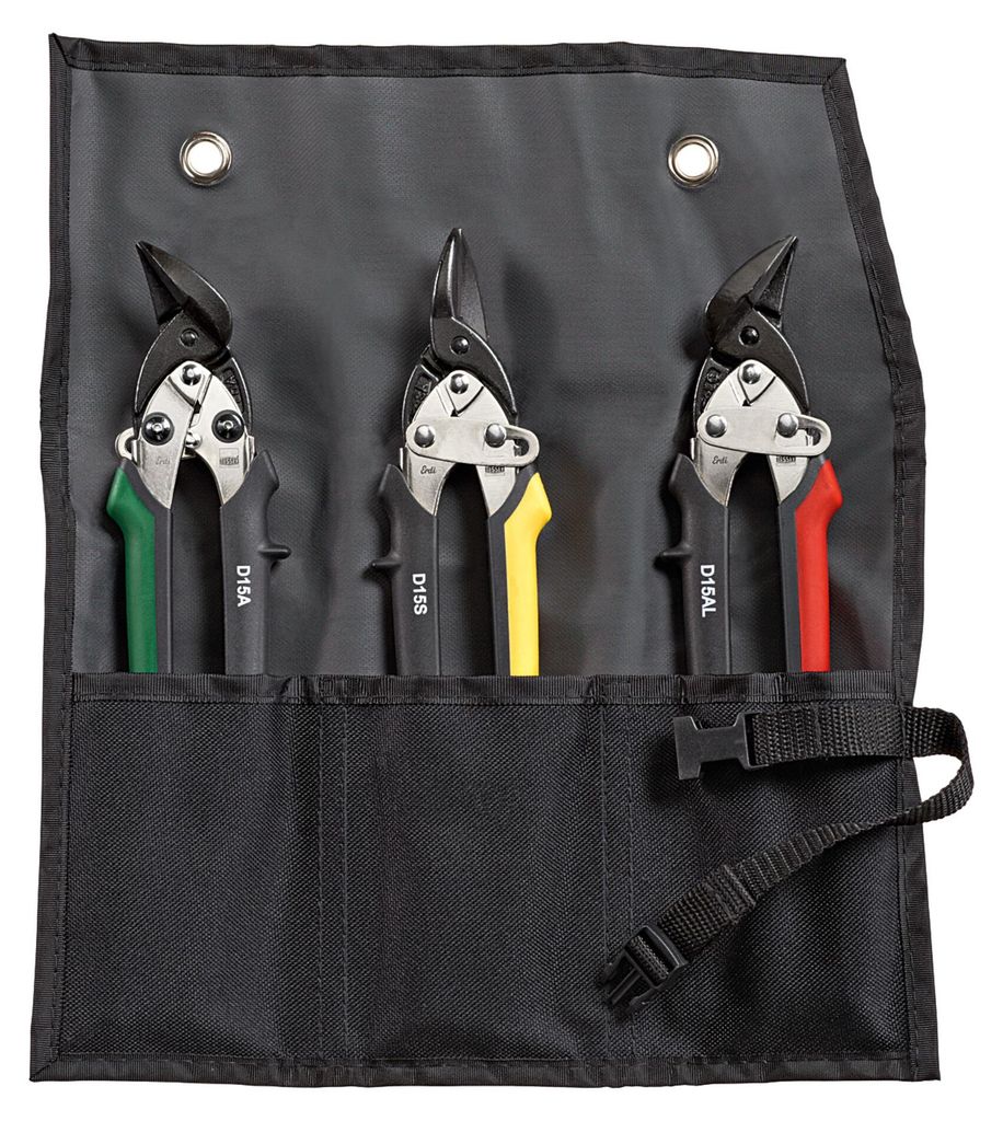BESSEY Ideal-Scheren-Set in Rolltasche DSET15