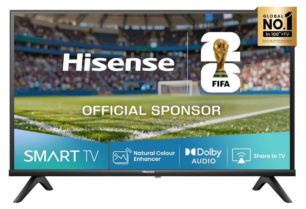 Hisense 40A4Q 101,6 cm (40") HD Smart TV Wifi Noir 200 Image du produit 