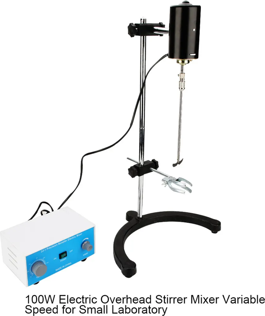 Agitateur électrique de laboratoire 100W à vitesse variable