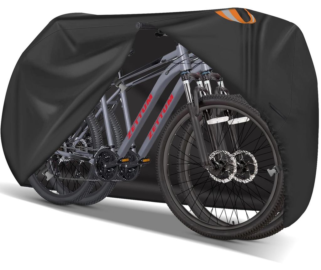 Omgoods – Wasserdichter Fahrradüberzug für 2 Fahrräder mit Produktbild 
