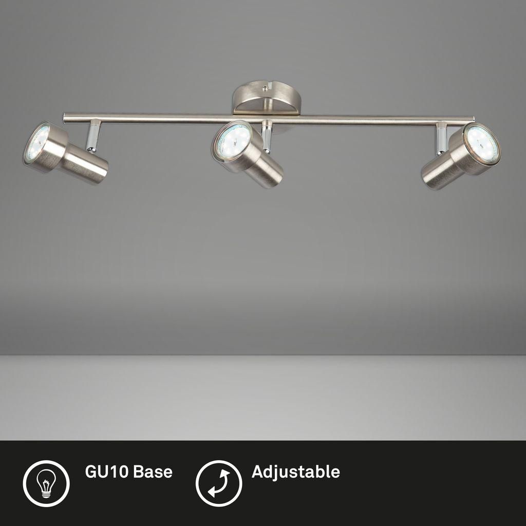 Lampada da soffitto LED Spot 3xGU10 orientabile 3000K 12W Immagine del prodotto 