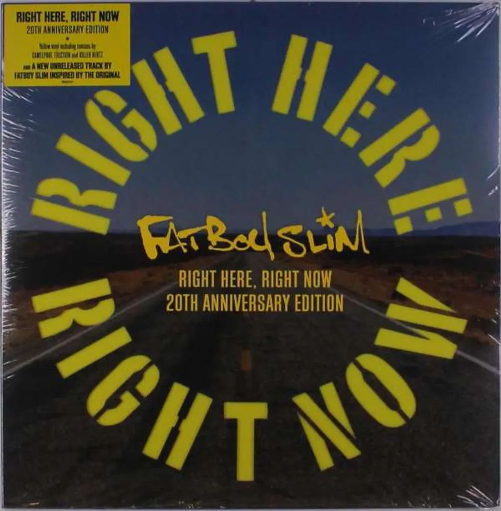 Fatboy Slim Ici et maintenant en Vinyle - Retrouvez le Son Analogique