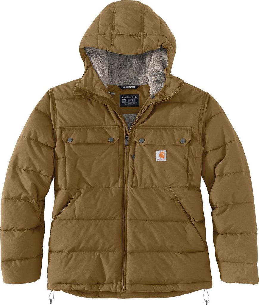 CARHARTT Bekleidung Carhartt Montana Herren-Jacke braun Größe
