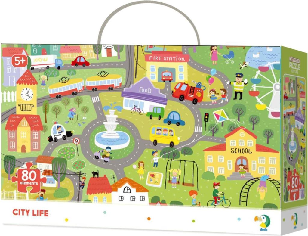 DODO Picture Search Puzzle Urban Life 80 Teile