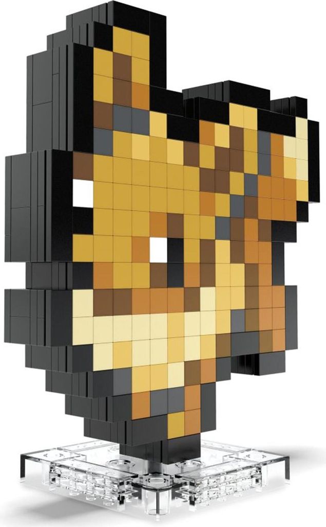 Pokémon MEGA Kit de construction Evoli Pixel Art - Mattel Image du produit 