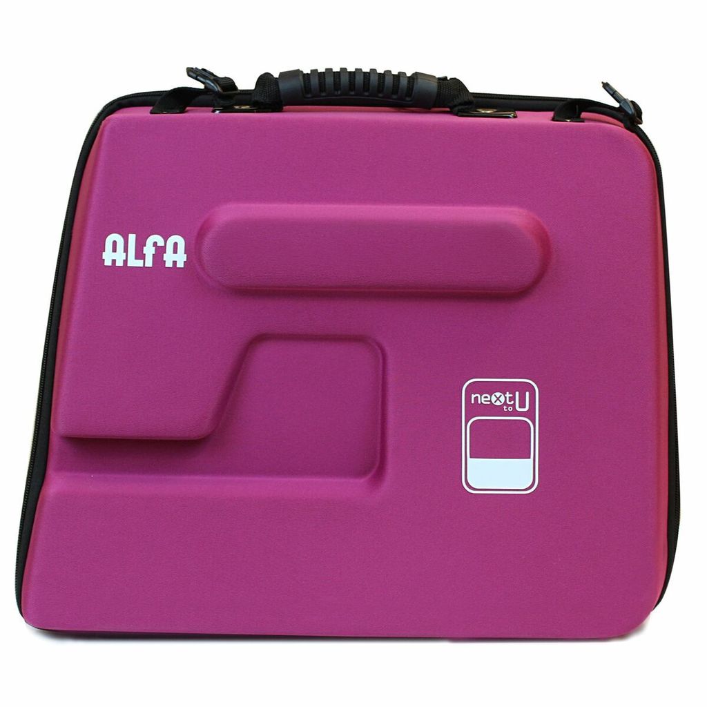 Alfa Nähmaschinenkoffer NEXTtoYOU, Lila, 38 X 22 X32 Cm