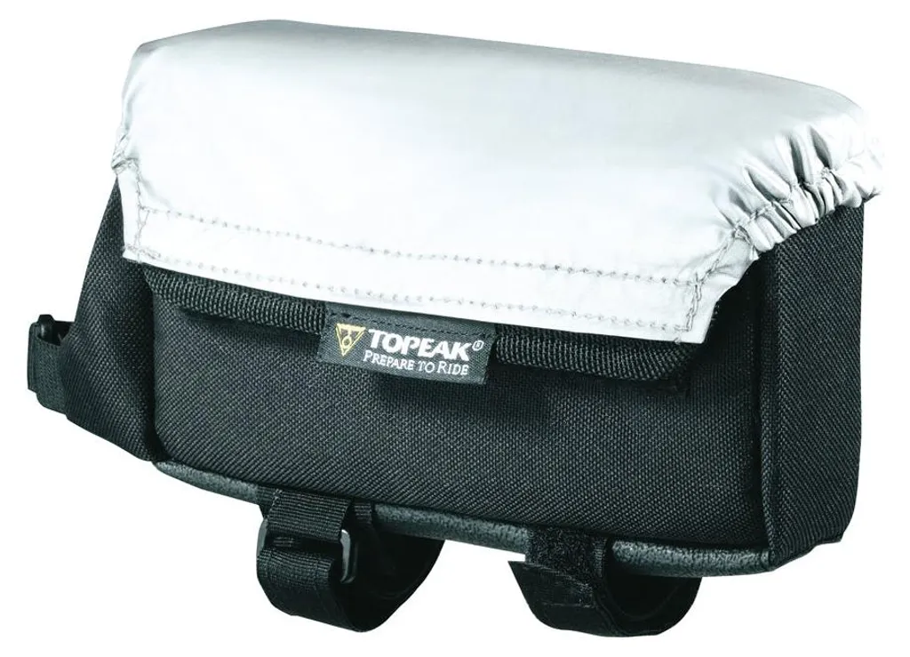Topeak Tribag L All Weather Noir avec Protection Pluie pour Cadre Vélo