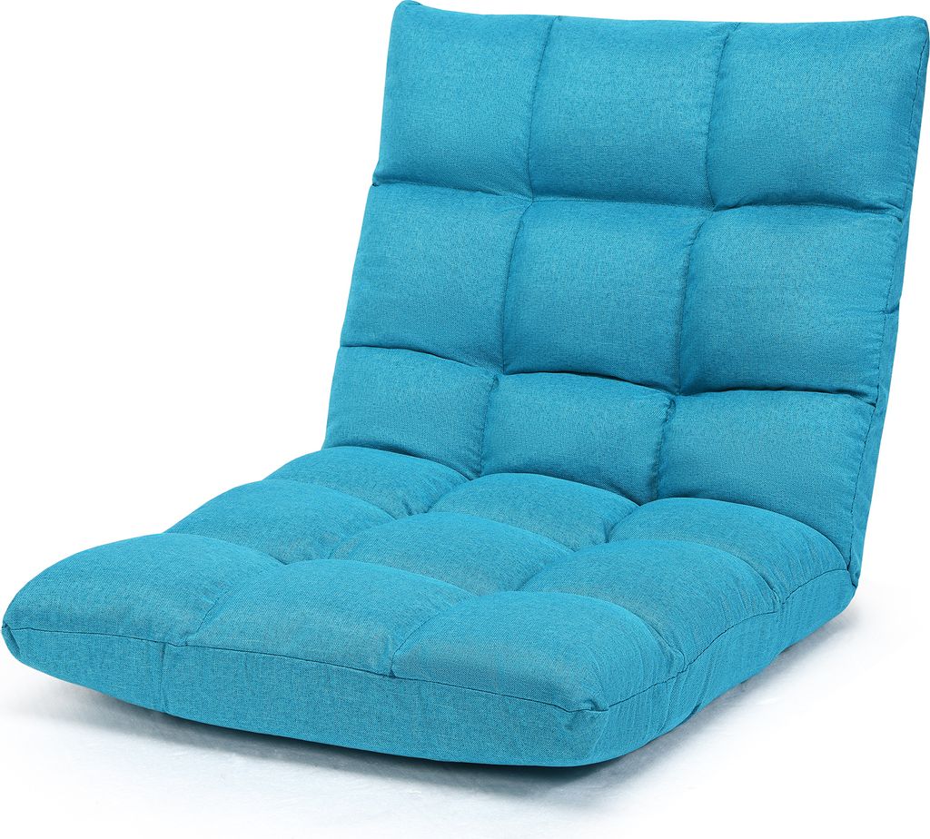 Podlahová židle COSTWAY nastavitelná, čalouněná podlahová Obrázek produktu 