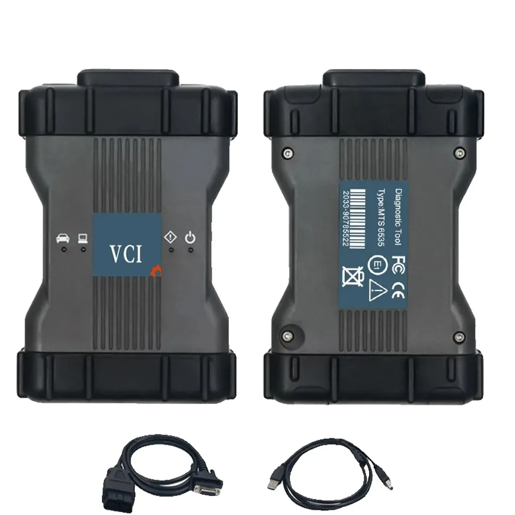 Renault CAN CLIP V234 outil diagnostic blanc avec support programmation