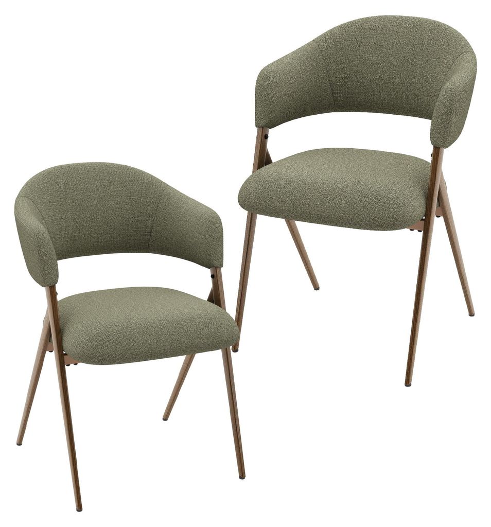 Set di 2 sedie da pranzo COLAMY – Design ergonomico e Immagine del prodotto 