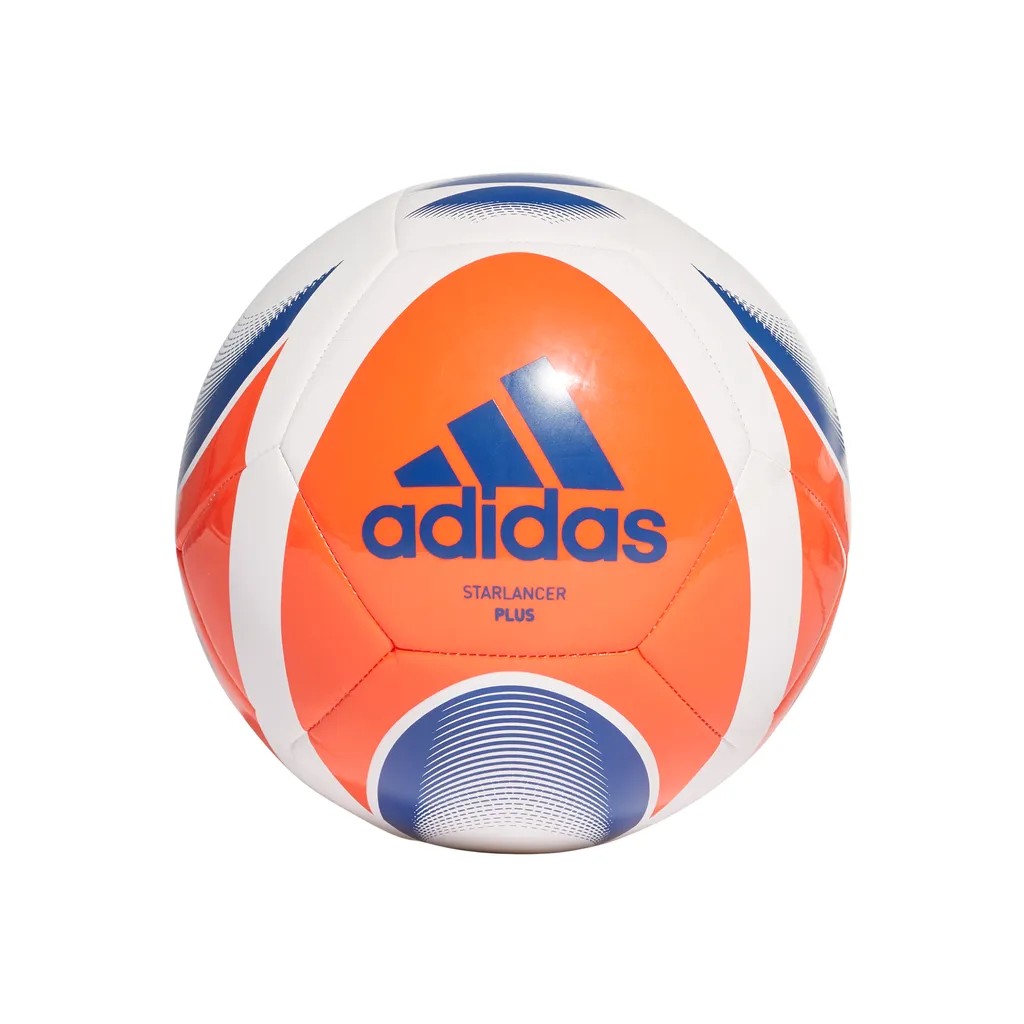 Ballon entraînement Adidas Starlancer Club GK7849 rouge pour terrain synthétique