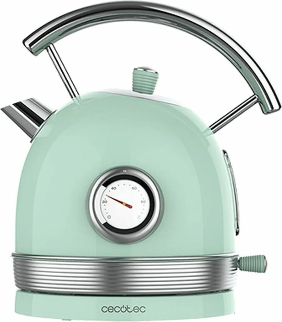 Bollitore Elettrico 1.8 L Cecotec Thermosense 420 Vintage 2200W Inox