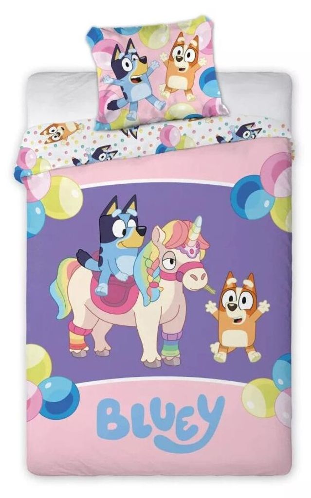Bluey Bettbezug magical party 140 x 200 cm - Baumwolle
