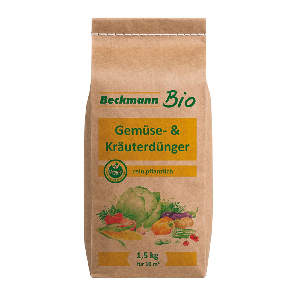 Gemüse- und Kräuterdünger 1,5kg Papierbeutel Produktbild 
