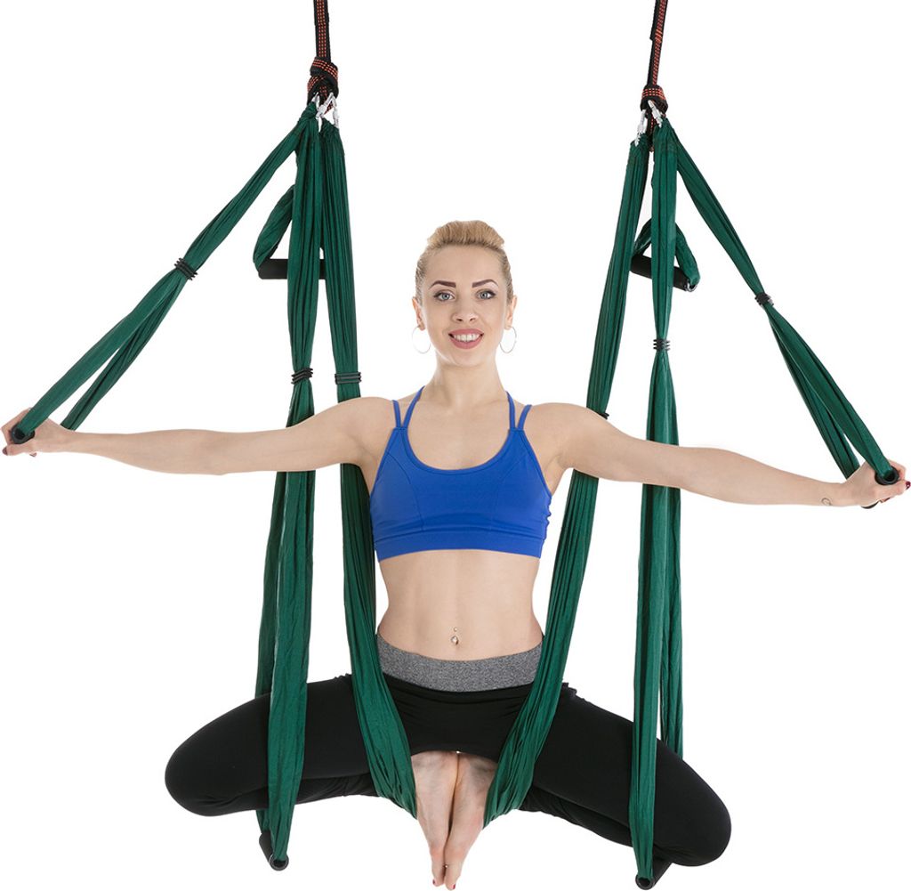 Houpací síť na jógu Anti-Gravity Swing Hammock Yoga Cloth Obrázek produktu 