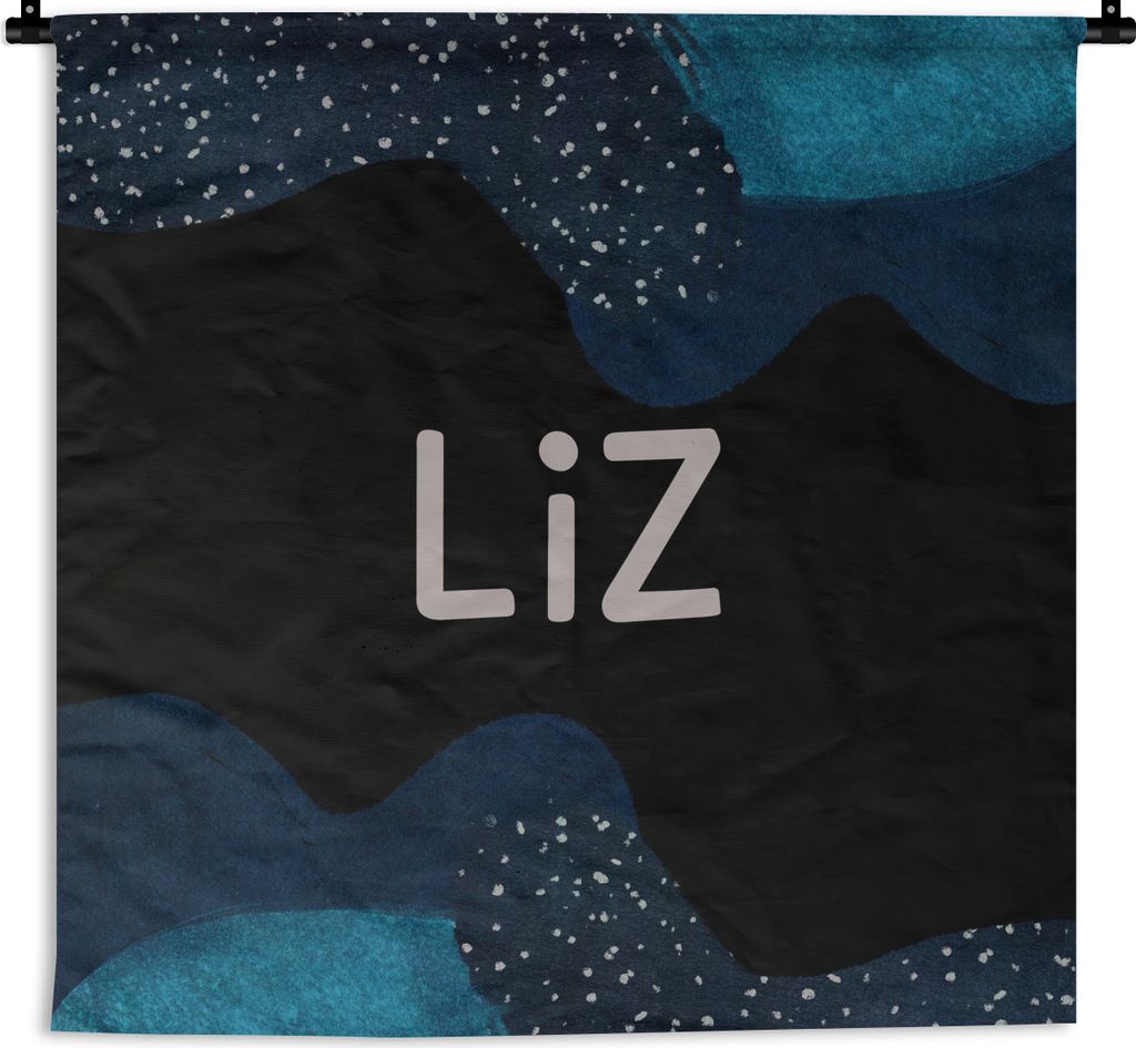 MuchoWow Wandteppich Wandbehang Liz - Pastell - Mädchen 150x150 cm Tapisserie Dekoration Wandtuch - Wohnaccessoires - Modernes