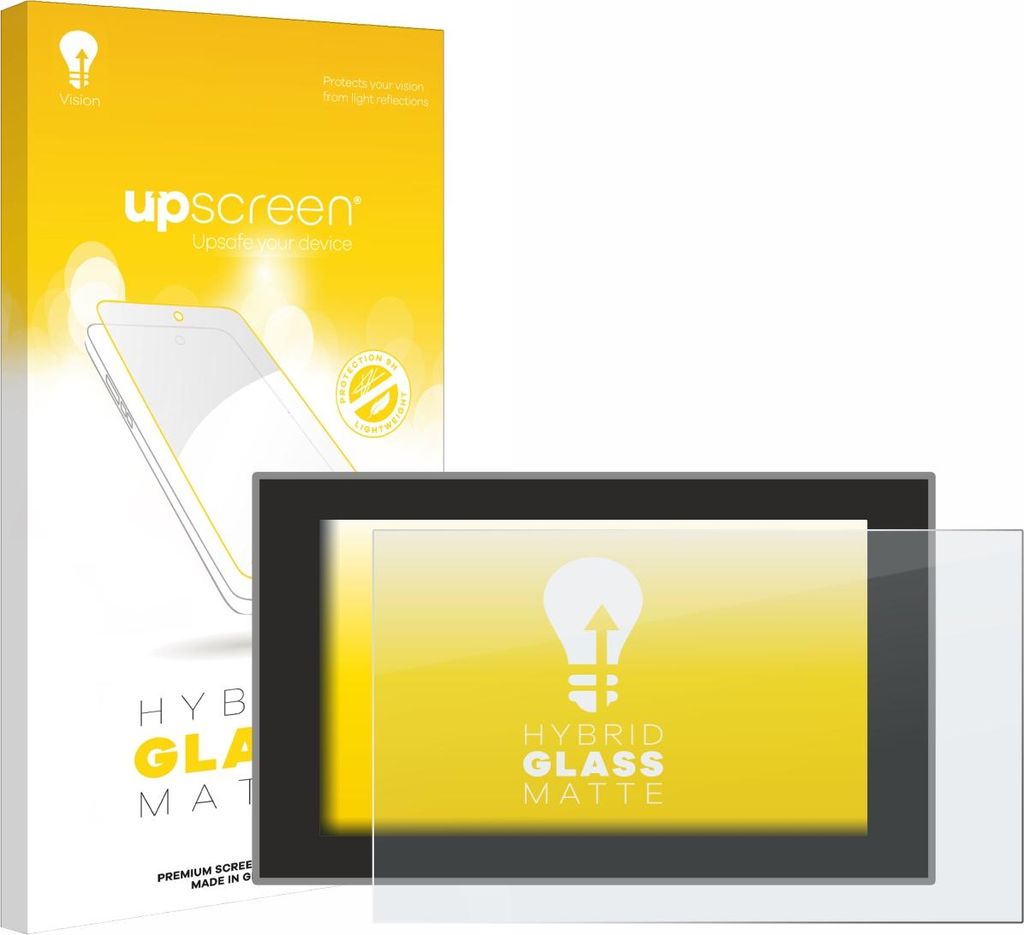 upscreen Entspiegelungs Schutzglas für Dacia Bigster 2025-2026 10" Schutzfolie Panzer Folie Glas Display Schutz matt
