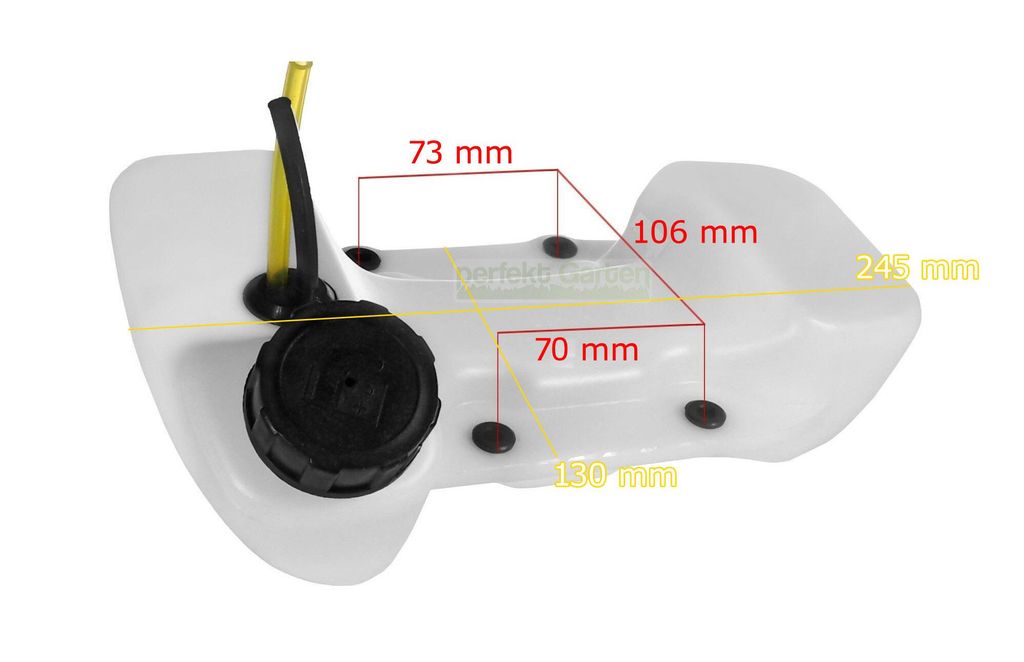 Benzintank Tank + Filter + Deckel für Motorsense Produktbild 