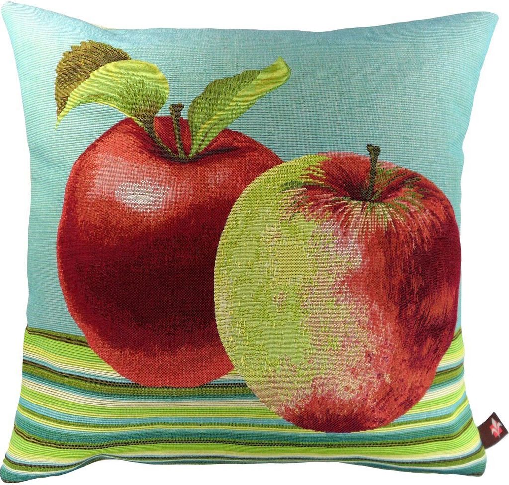 Kissenbezug Gobelin - APFEL - ca 50 x 50 cm ohne Füllung