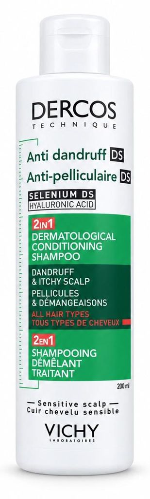 Champú Vichy Dercos DS Anticaspa con acondicionador 2 en 1, Imagen del producto 