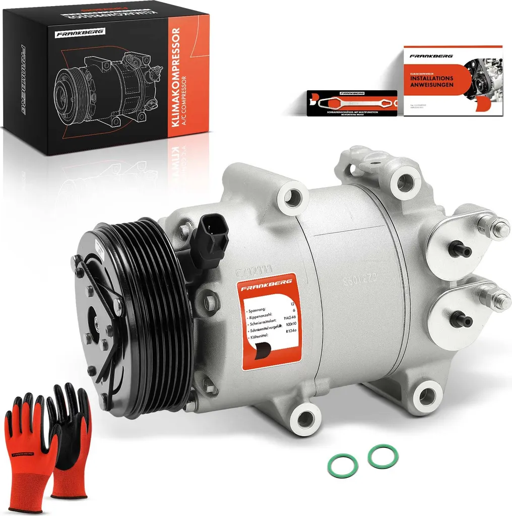 Compresseur de Climatisation Frankberg pour Ford Fiesta VI Van 1.4L