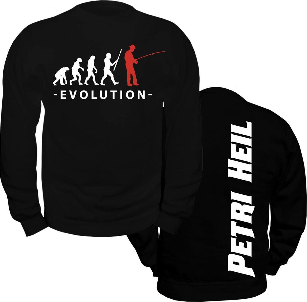 Herren Sweatshirt Evolution Angler