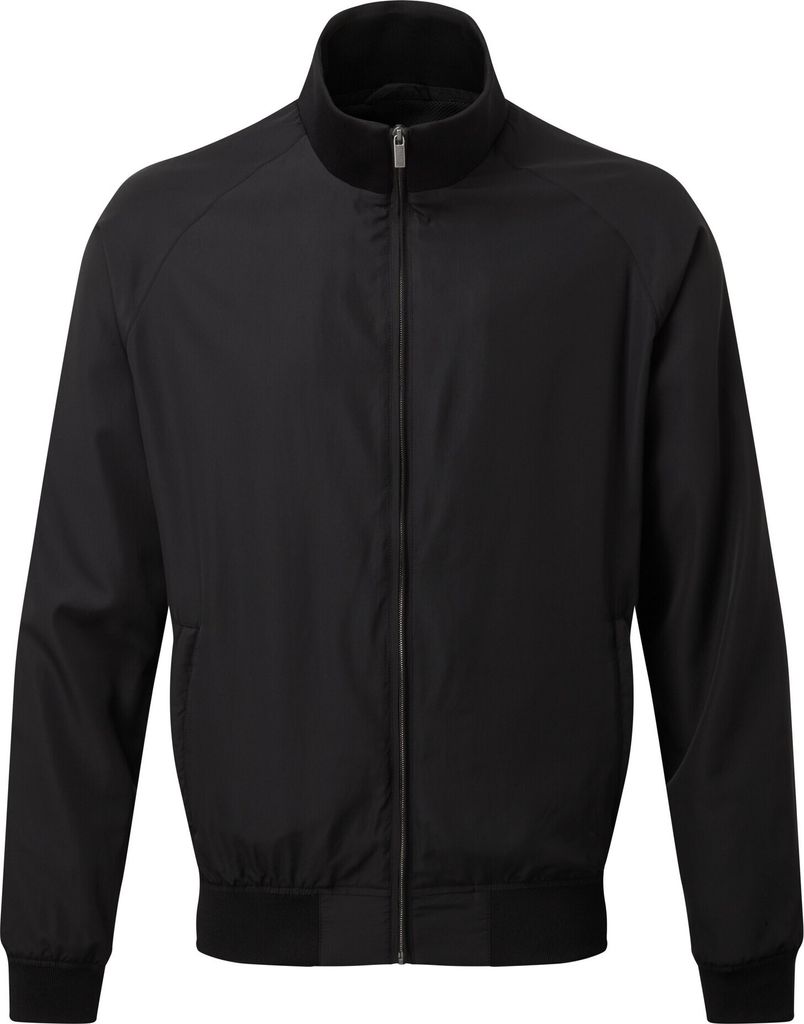Asquith & Fox - "Harrington" Jacke für Herren RW6641 (S) (Schwarz)