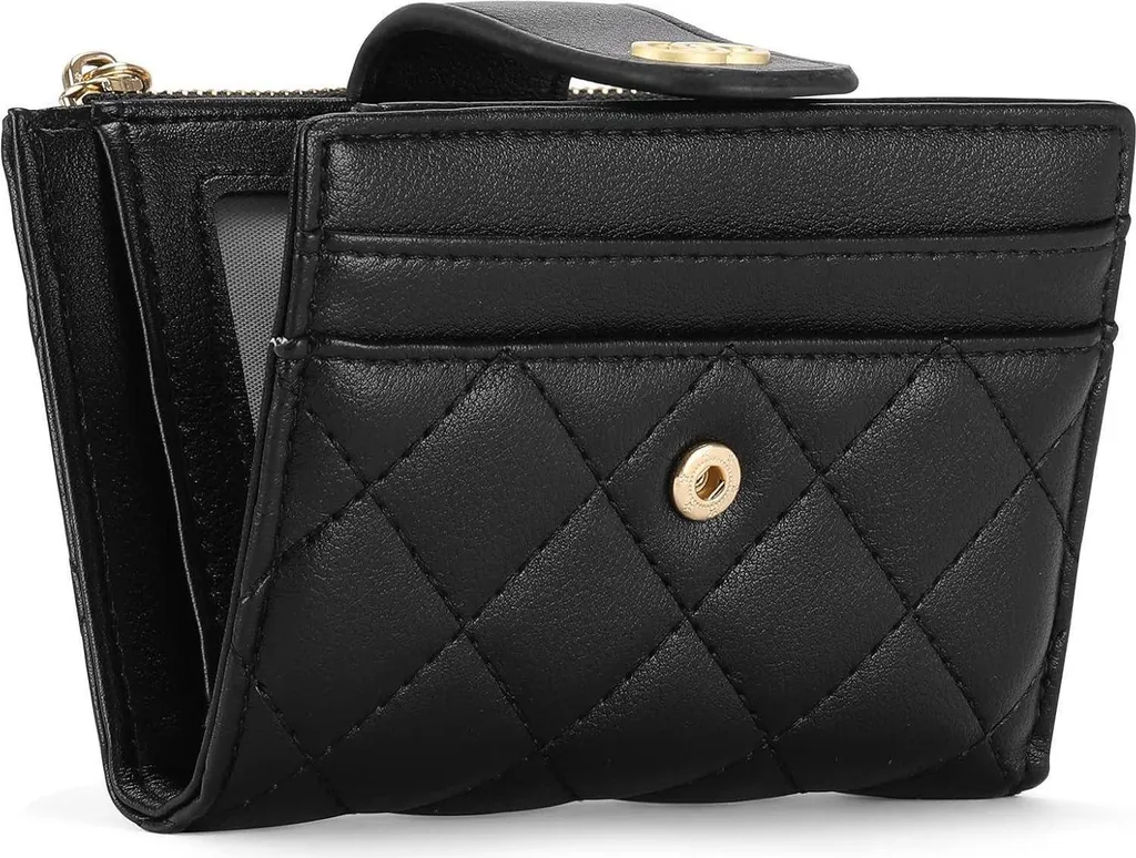 Protégez vos cartes avec ce Portefeuille Femme Noir Bloqueur RFID