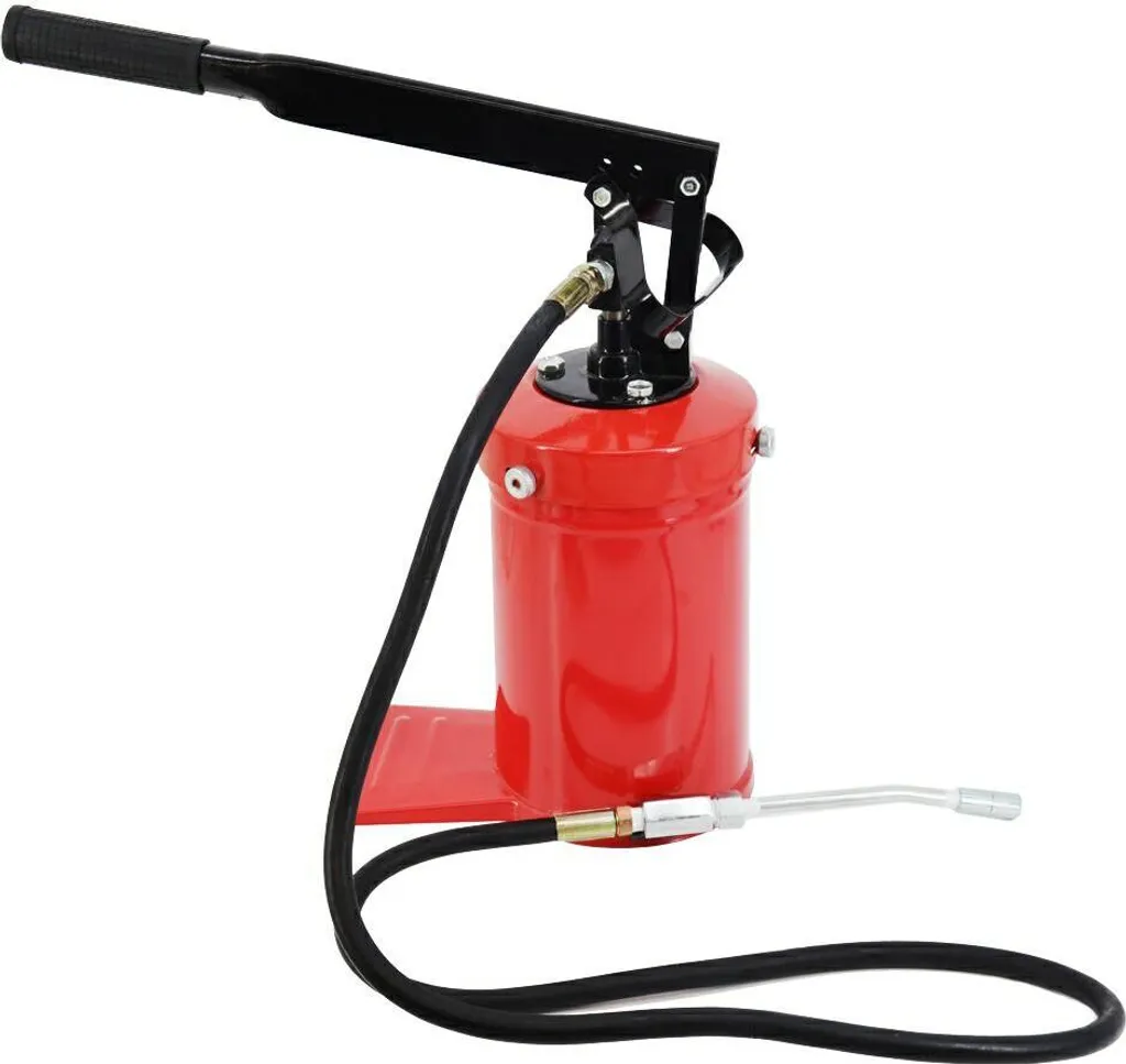 Pompe à Graisse Manuelle 4kg Awtools avec Tuyau Flexible Haute Qualité
