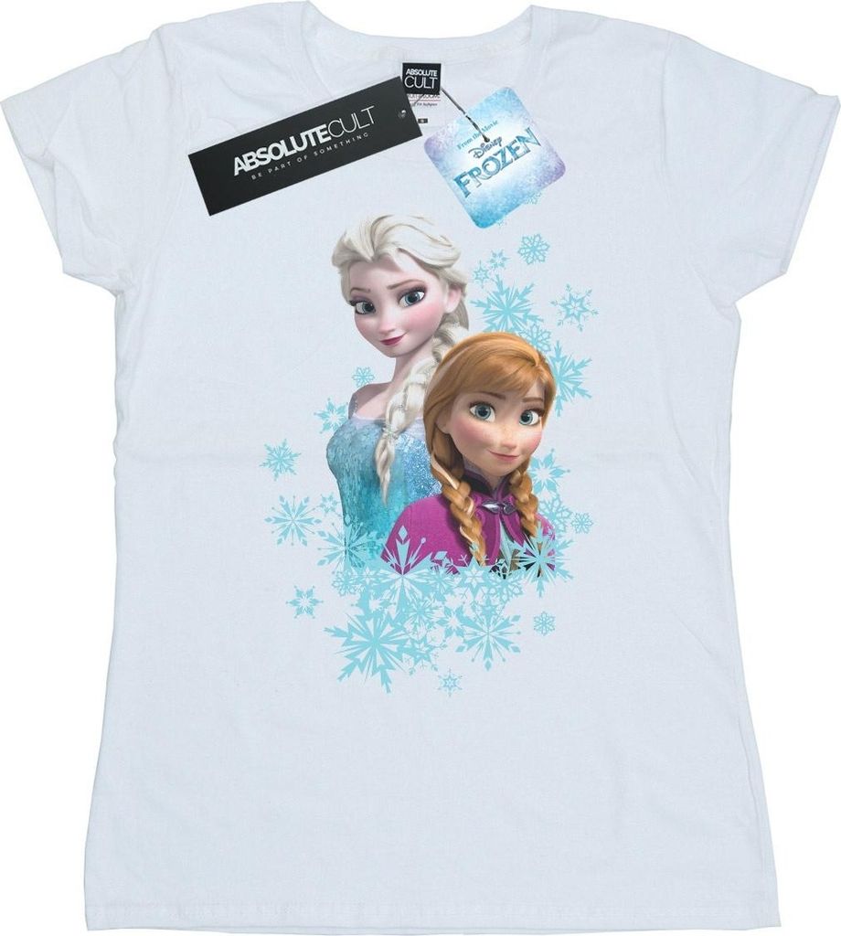 Disney - "Frozen" T-Shirt für Damen BI48120 (M) (Weiß)