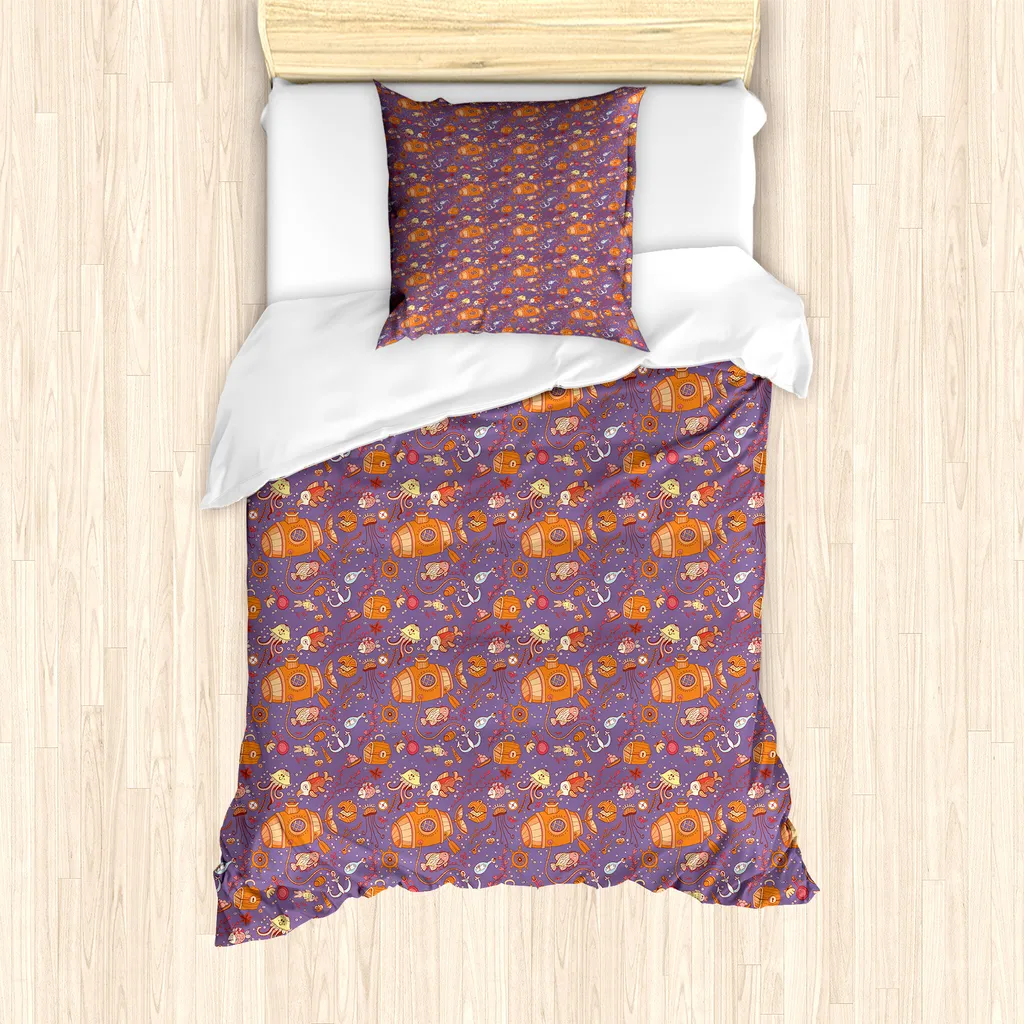 Set Letto Singolo ABAKUHAUS Antiacaro 135x200 Multicolore