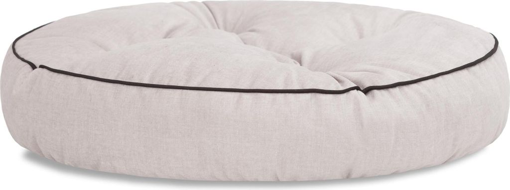PillowPrim Bodenkissen Kissen im japanischen Stil, Meditationskissen, Yogakissen rundes Sitzkissen 57x57 Beige