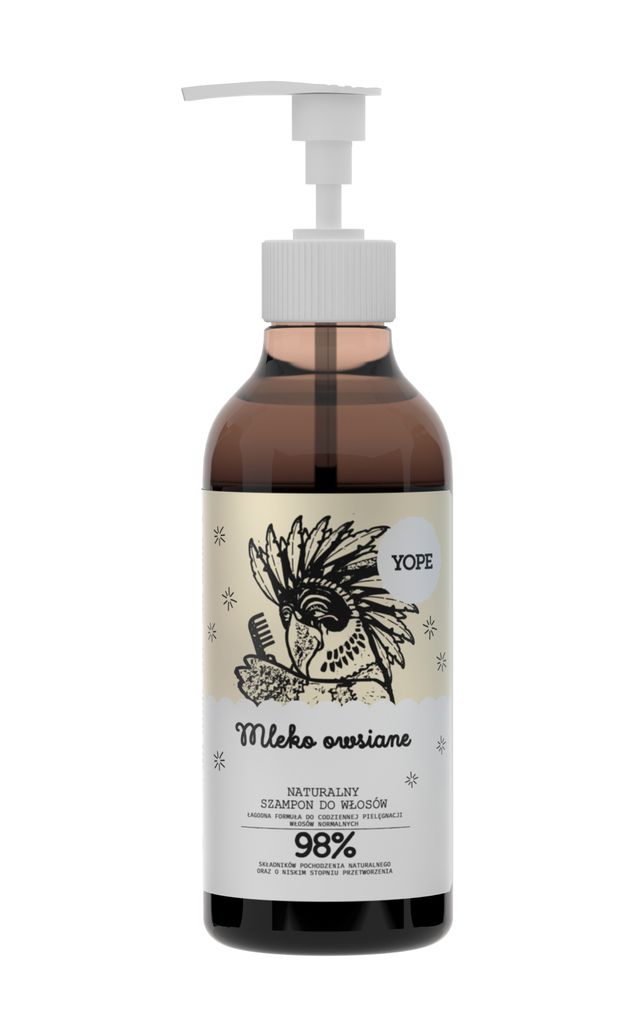 YOPE Naturshampoo für normales Haar Hafermilch 300 ml