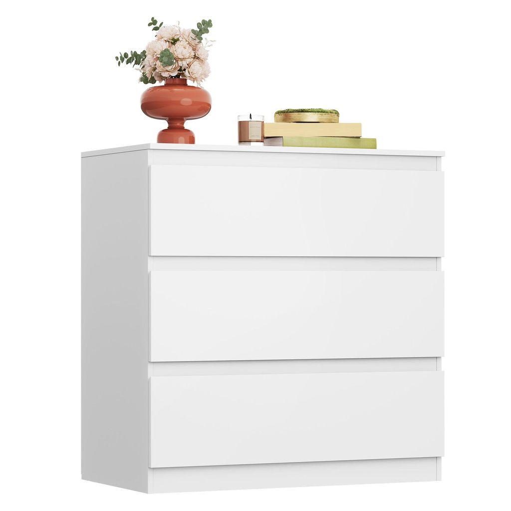 Kommode Schubladenkommode mit 3 Schubladen, Sideboard, Produktbild 