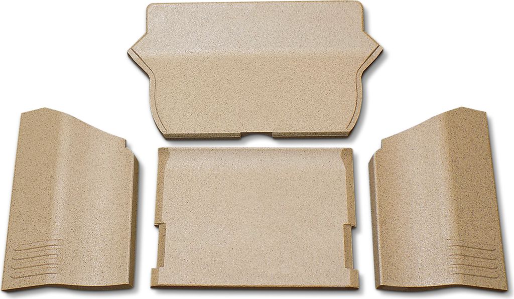 Feuerraumauskleidung passend für Contura 26T Kaminofen Ersatzteil Brennraum