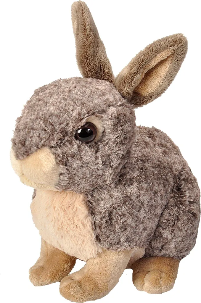 Doudou Lapin pour la Sieste de Bébé, Peluche de Voyage Protectrice